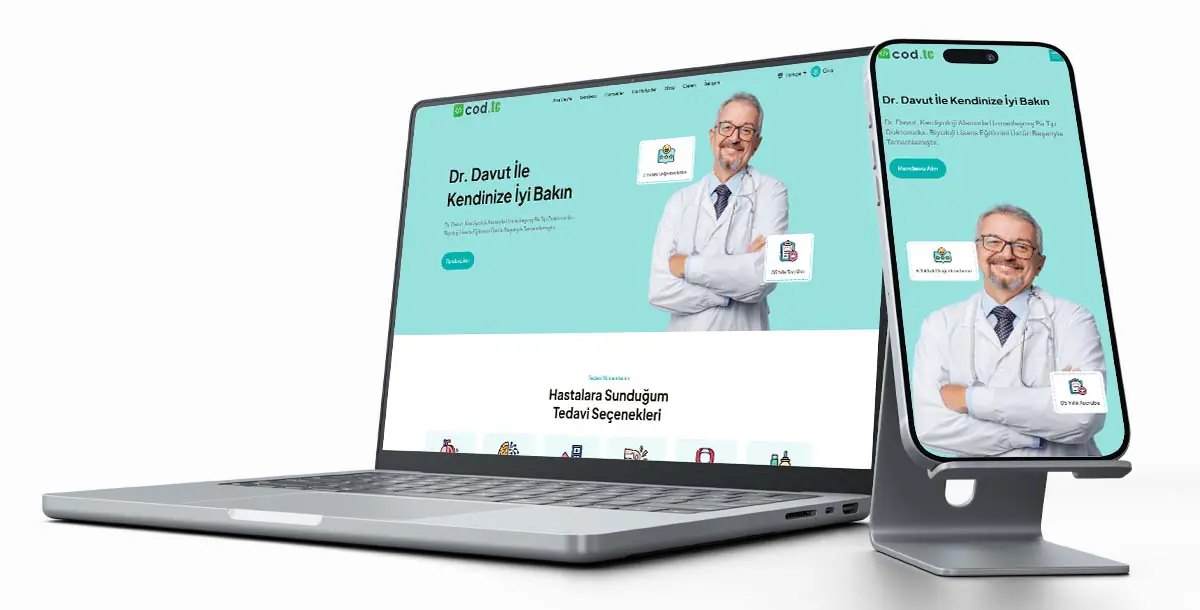 Kişisel Web Sitesi Paketi V4 + Vcard + CV Tasarım + Hosting Hizmeti